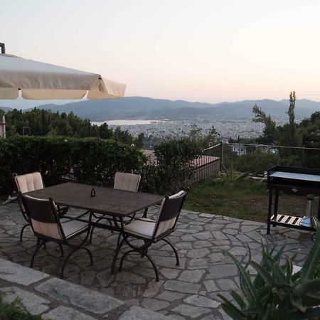 Tranquil Infinity Pool Getaway Apartment Volos Exterior photo